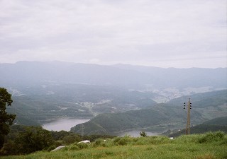 標高700m程、東濃牧場